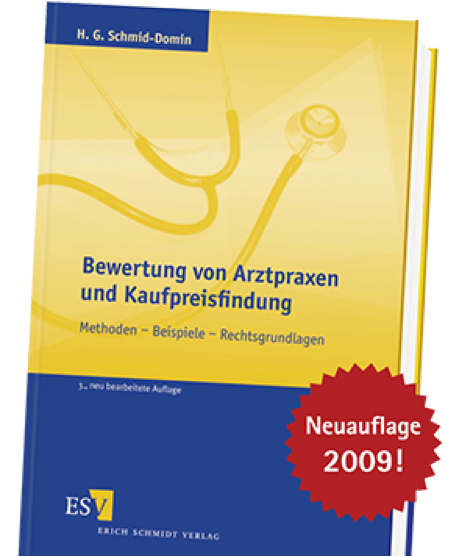 Buch Bewertung von Arztpraxen und Kaufpreisfindung